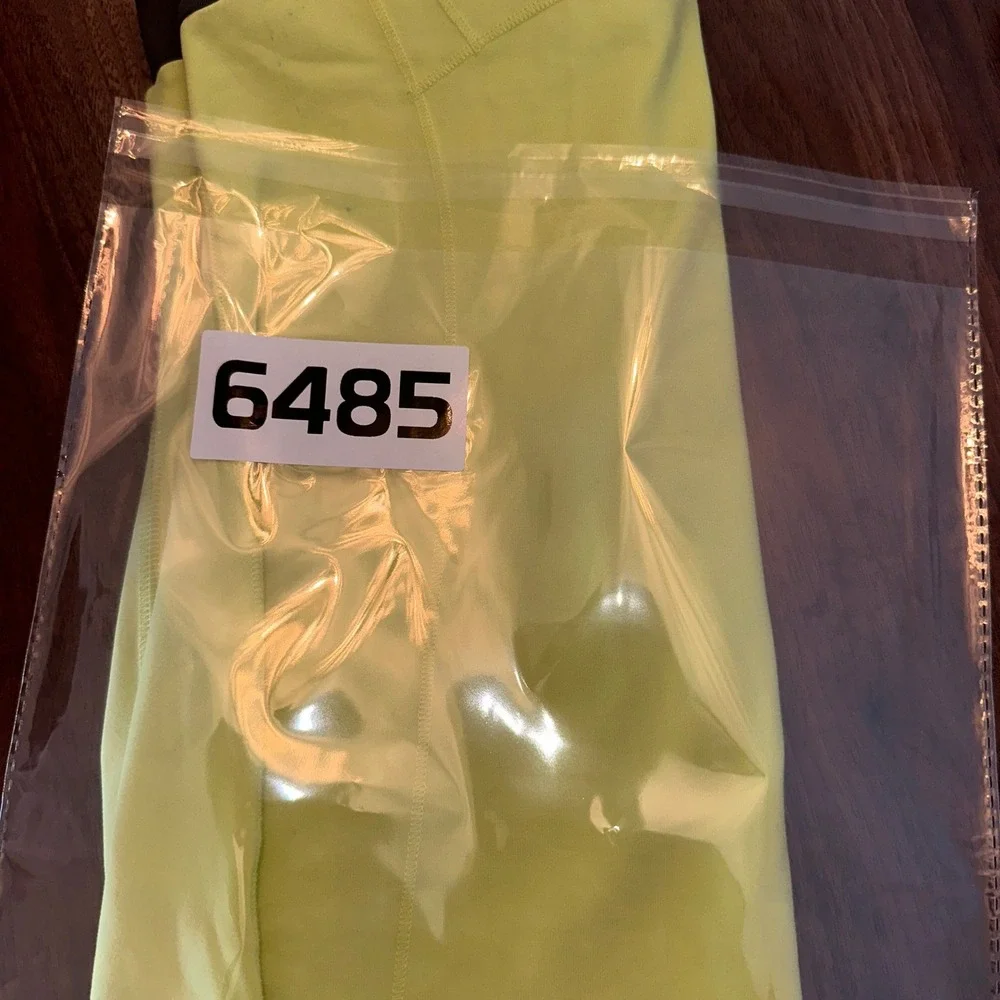 Alo Yoga Neon Yellow Grey Racerback Tennis Athletic Dress Built In Bra Small
